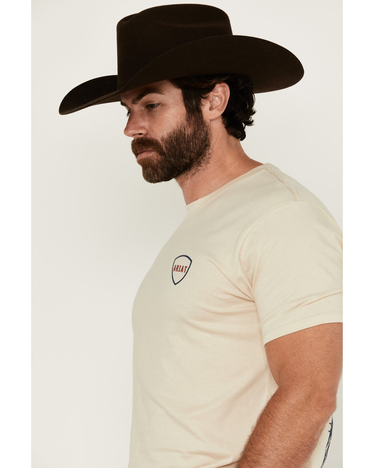 Ariat Men's Barbed Flag Short Sleeve Graphic T-Shirt