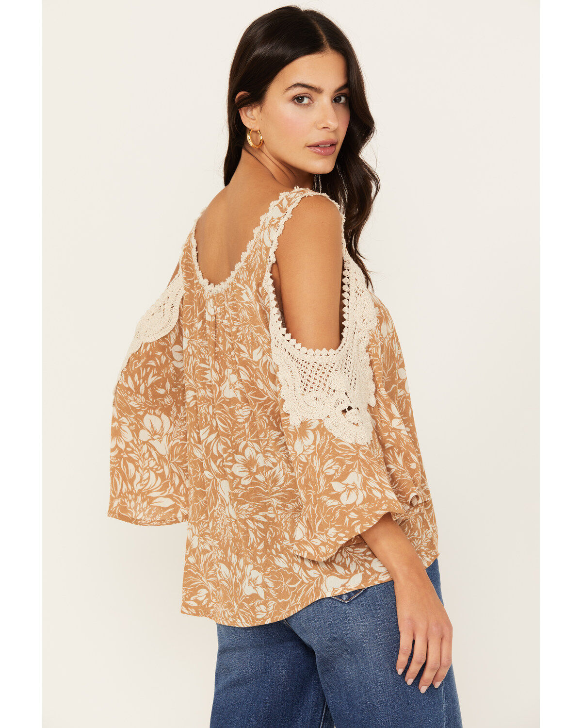 Wild Moss Women's Cold Shoulder Top