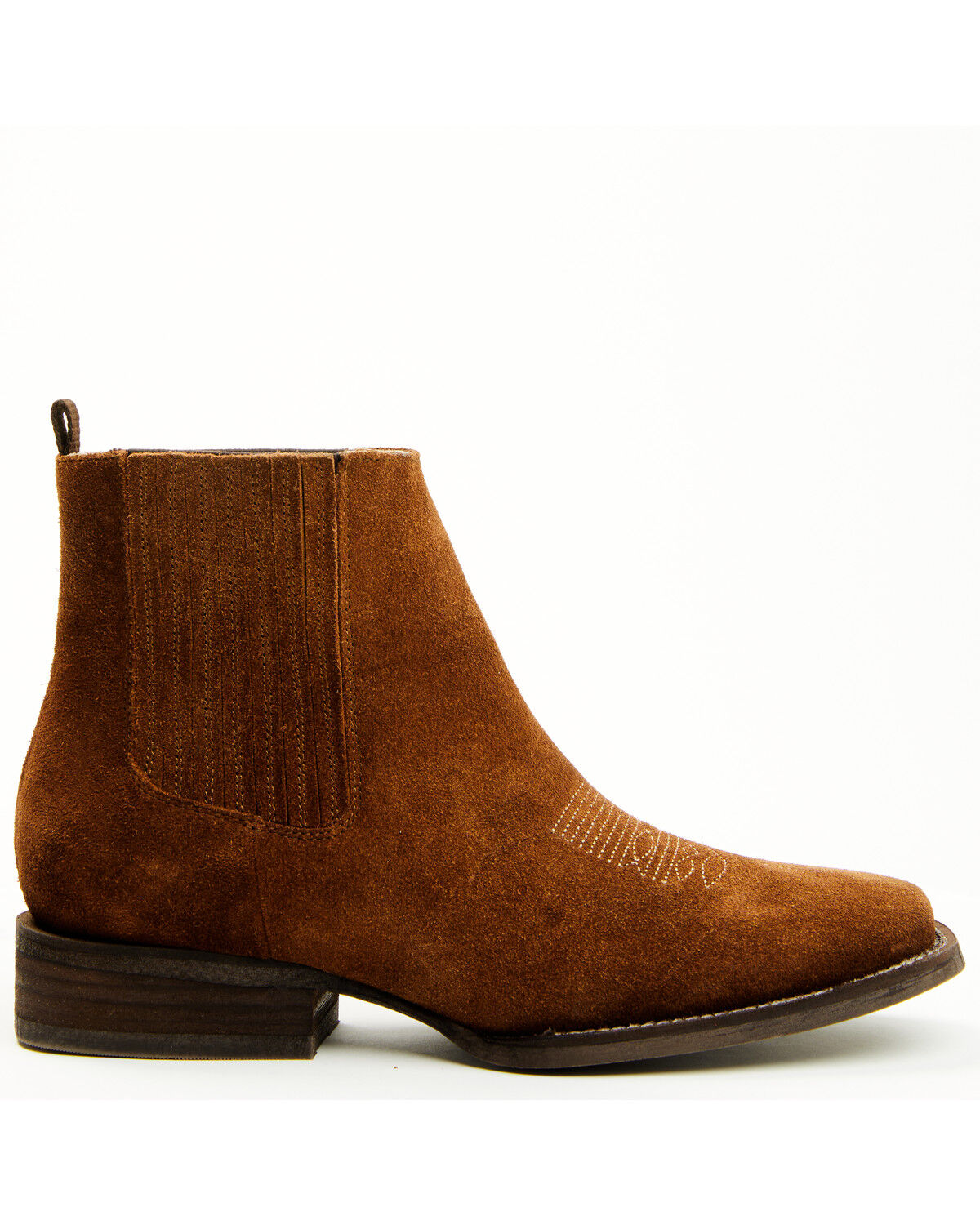 Shyanne Women's Beverly Pull-On Western Booties - Broad Square Toe