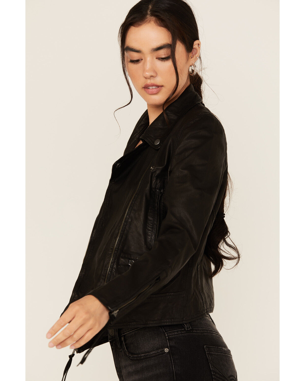 Idyllwind Women's Ashton Leather Moto Jacket