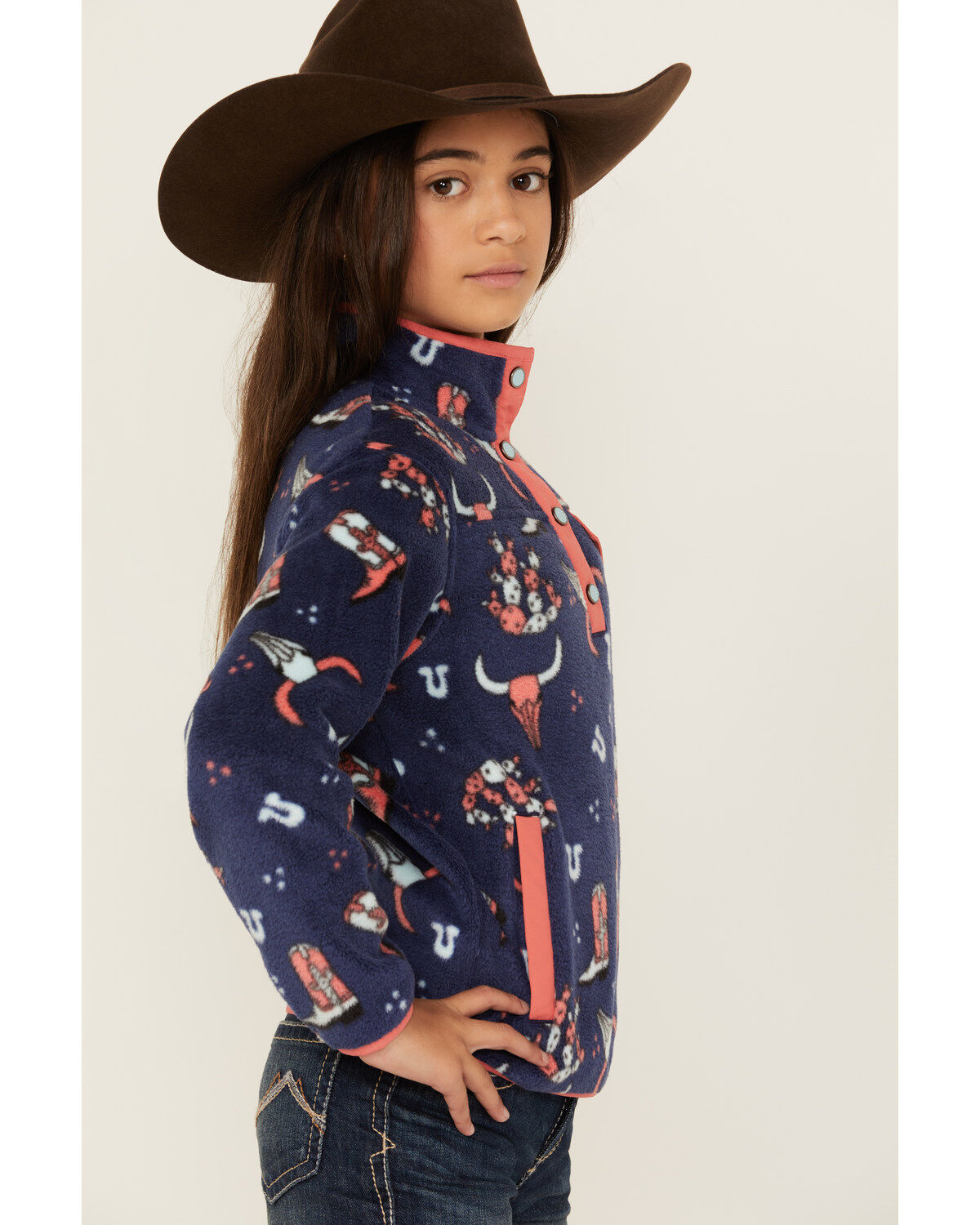 Cruel Girl Girls' Fleece Pullover