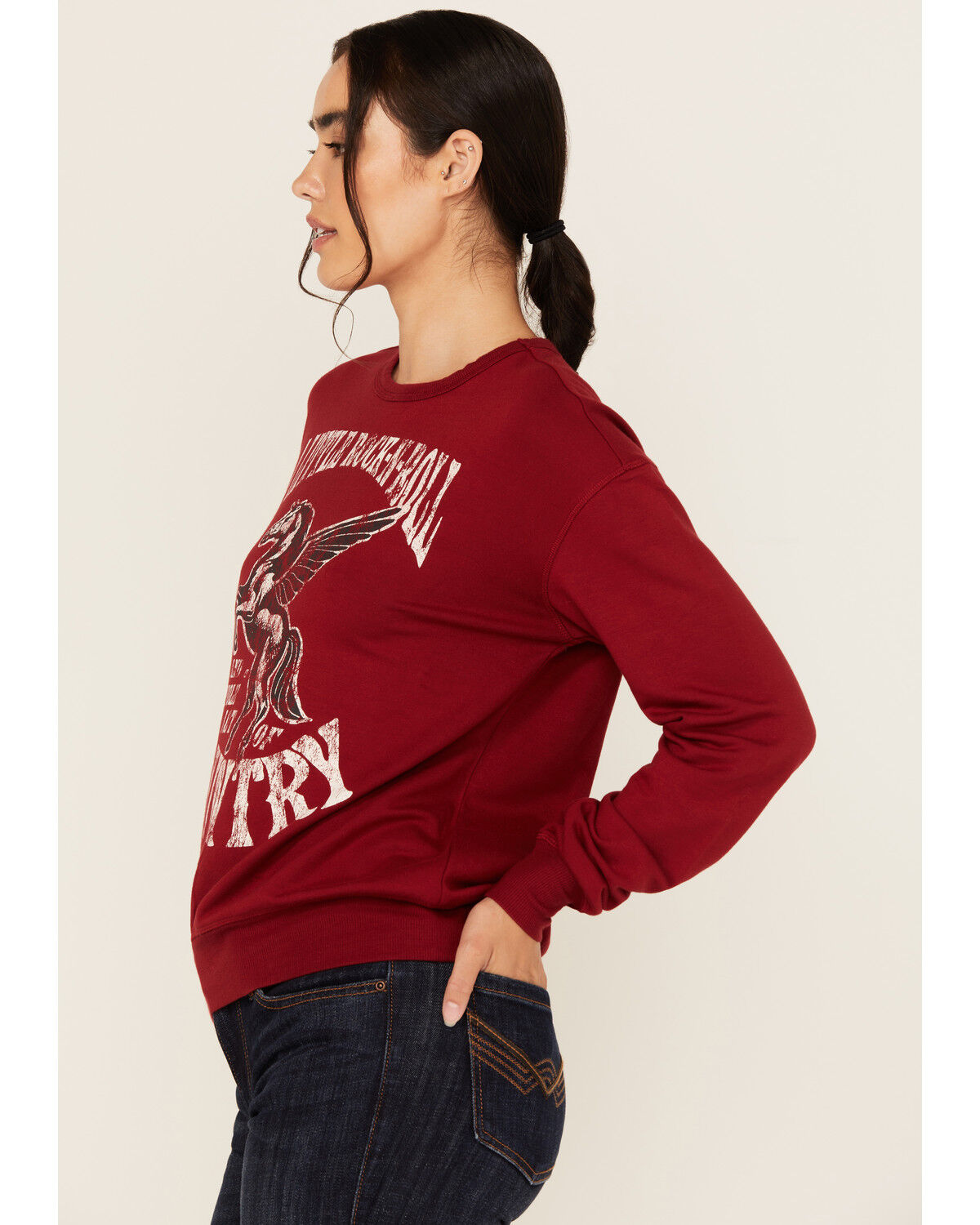 Idyllwind Women's Little Rock Lot of Country Pullover Sweatshirt
