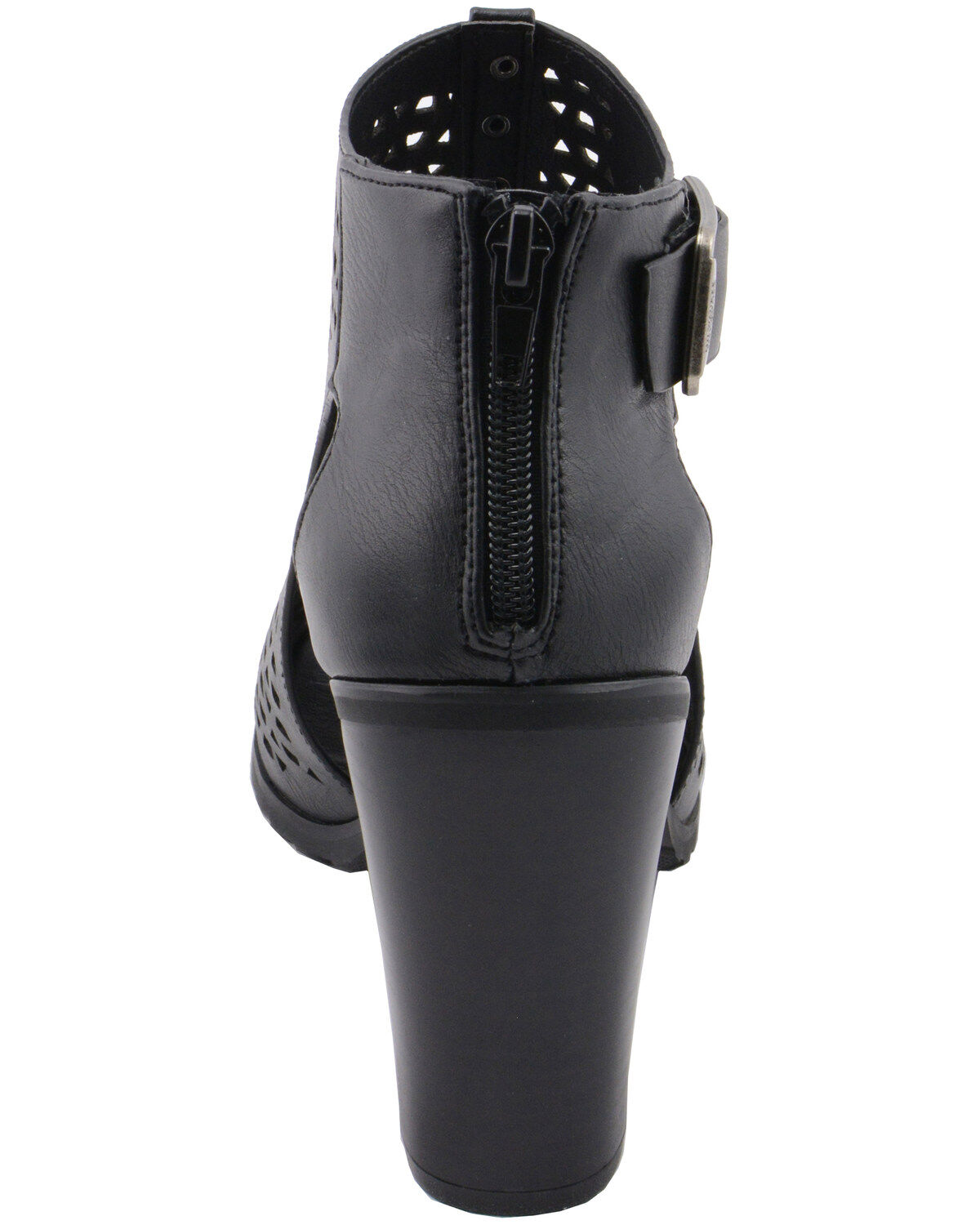 Milwaukee Performance Women's Platform Heel Mesh Top Sandals