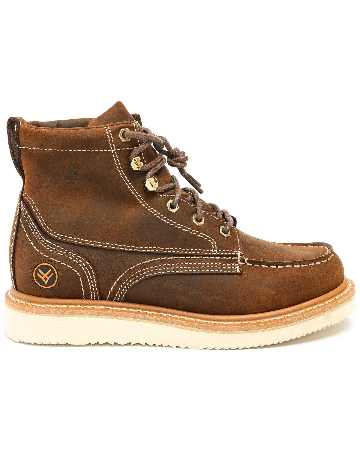 Hawx Men's 6" Grade Work Boots - Moc Toe