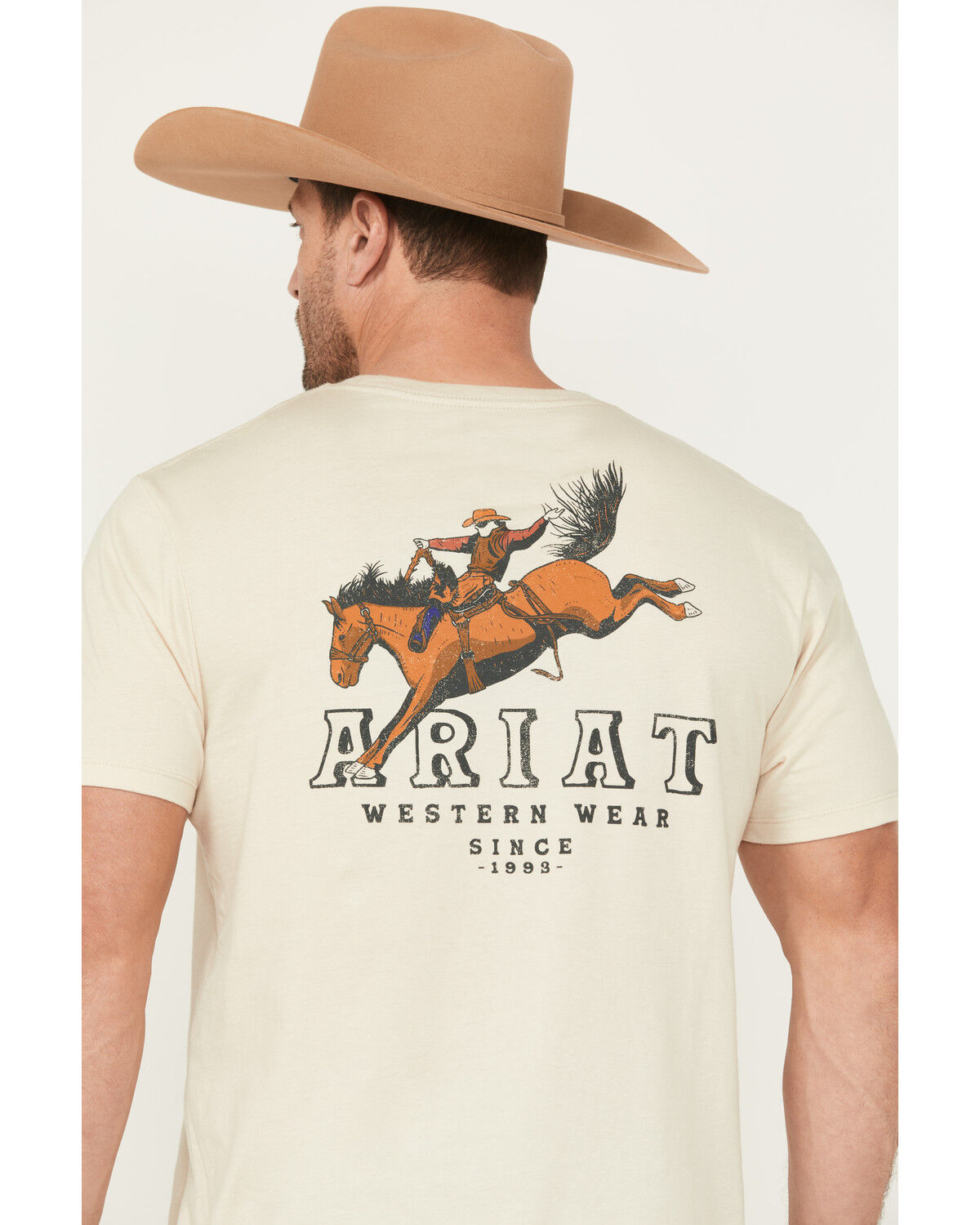 Ariat Men's Bronc Riding Heritage Short Sleeve Graphic T-Shirt