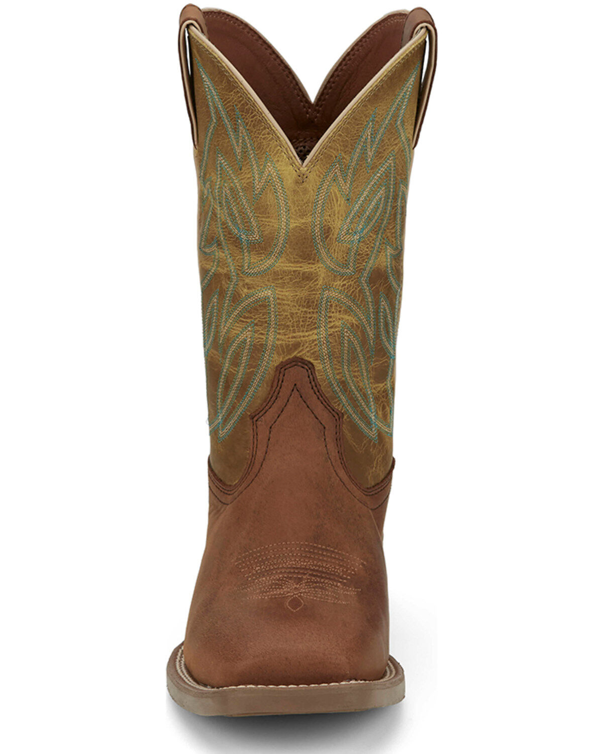 Justin Men's 11" Canter Western Boots - Broad Square Toe