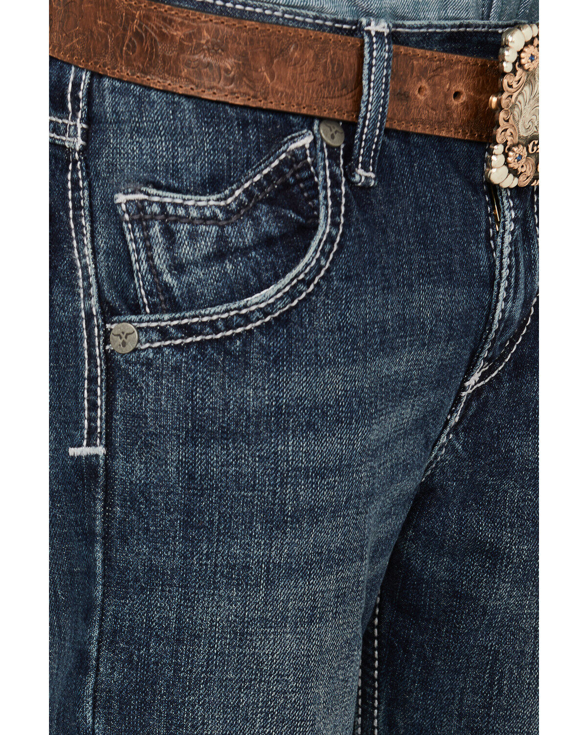 Wrangler Boys' Vintage Slim Fit Bootcut Jeans