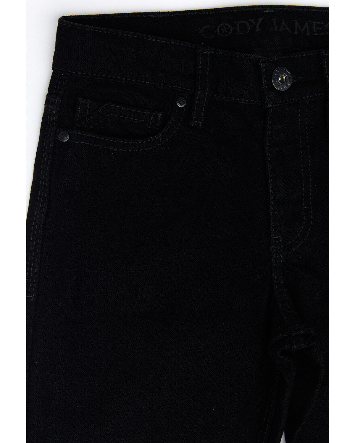 Cody James Boys' Night Rider Mid Rise Rigid Relaxed Bootcut Jeans