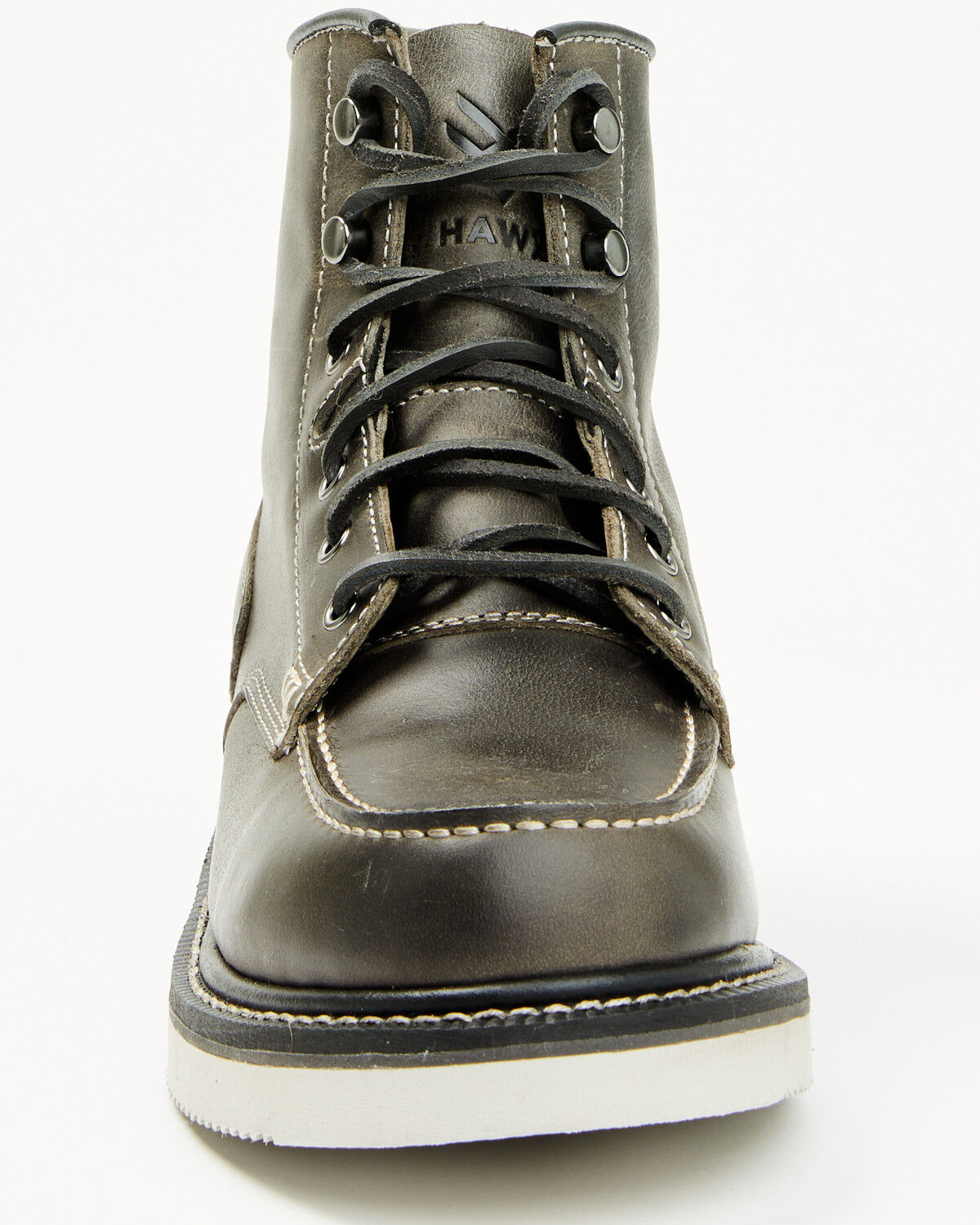 Hawx Men's 6" Lace-Up Moc Work Boots - Soft Toe