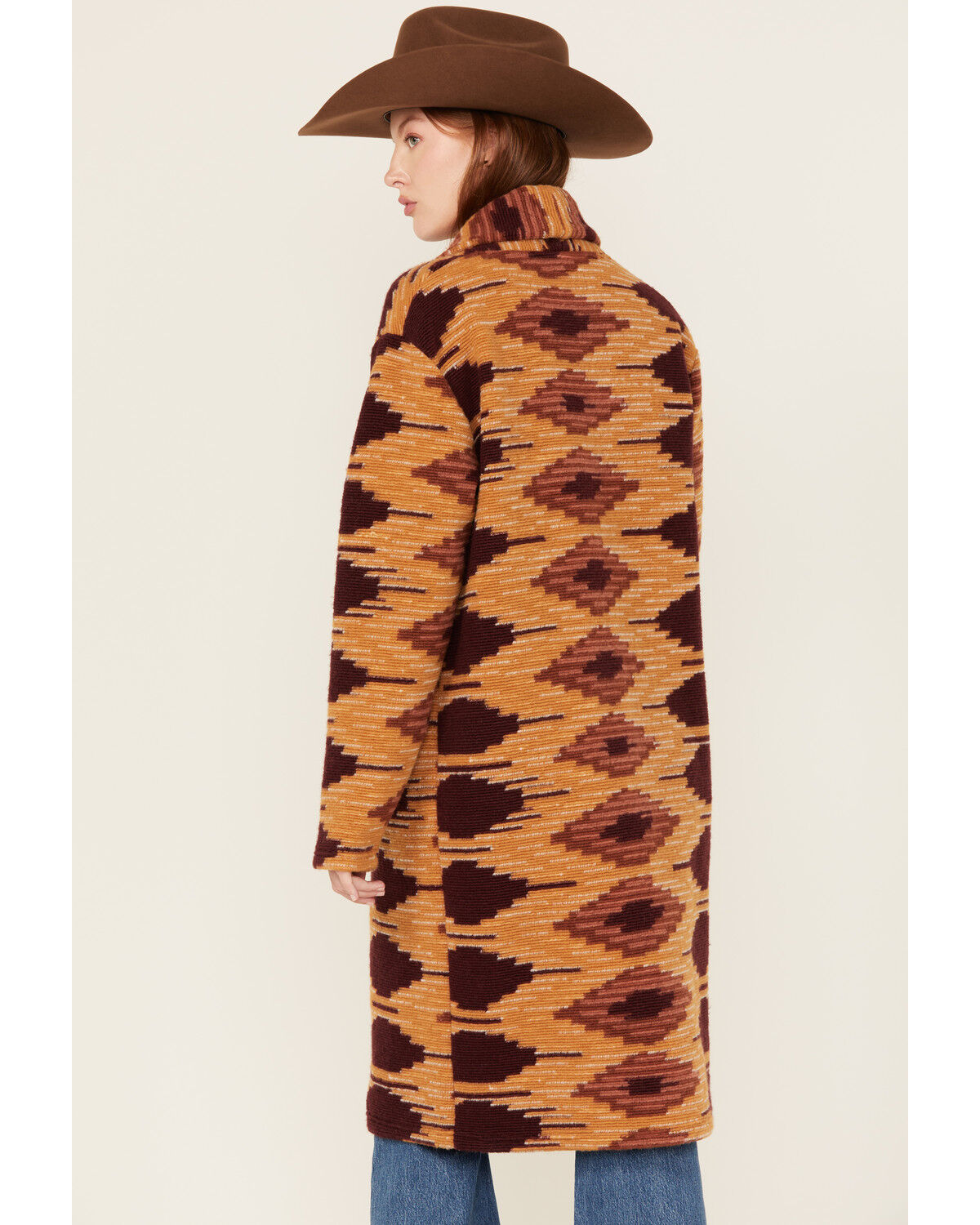 Hooey Women's Geo Duster Sweater