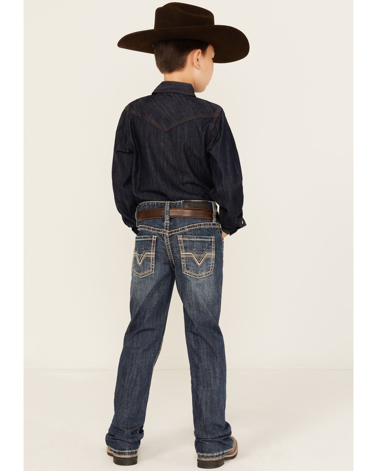 Rock & Roll Denin Boys' Bootcut Stretch Denim Jeans