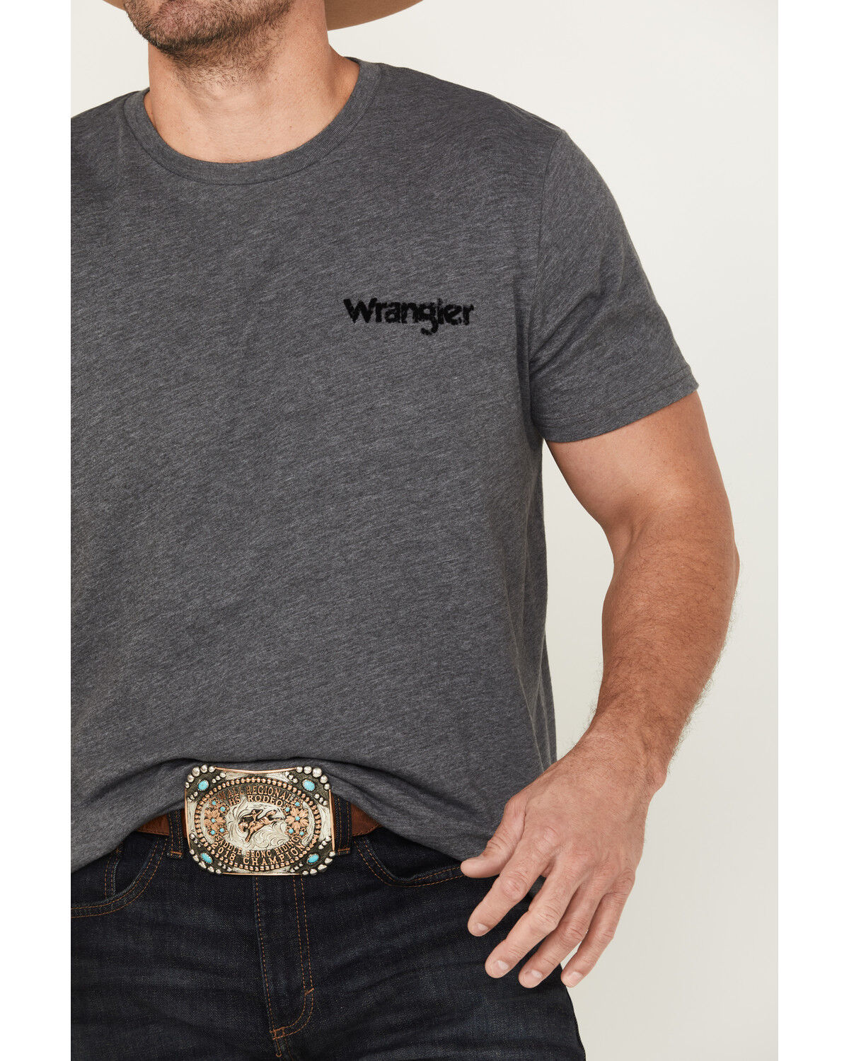 Wrangler Men's Born Free Short Sleeve Graphic T-Shirt
