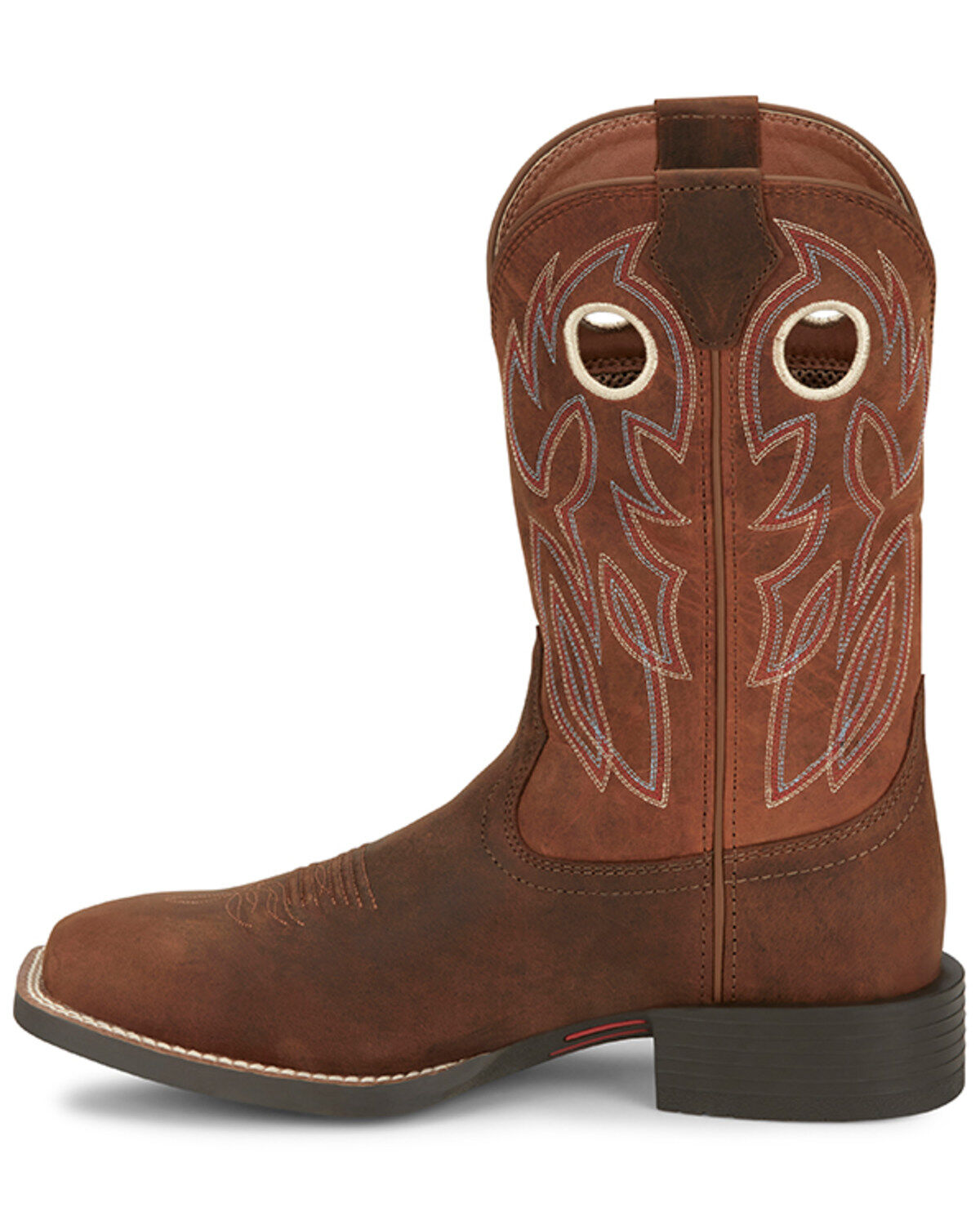 Justin Men's Bowline Western Boots - Broad Square Toe