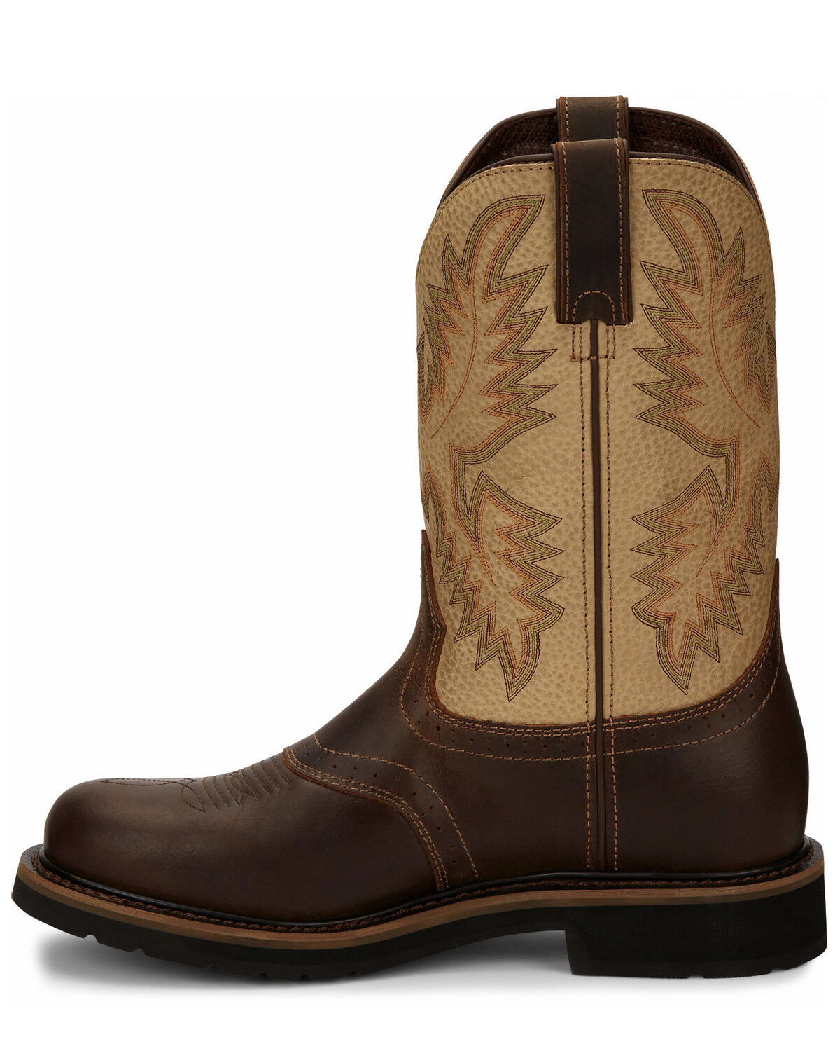 Justin Men's Superintendent Western Boots - Round Toe