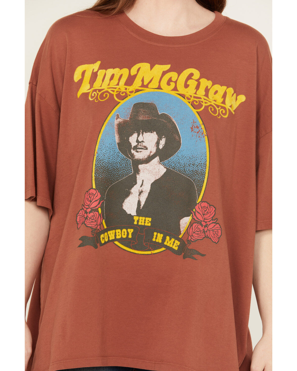 Day Dreamer Tim McGraw Short Sleeve Oversized Tee