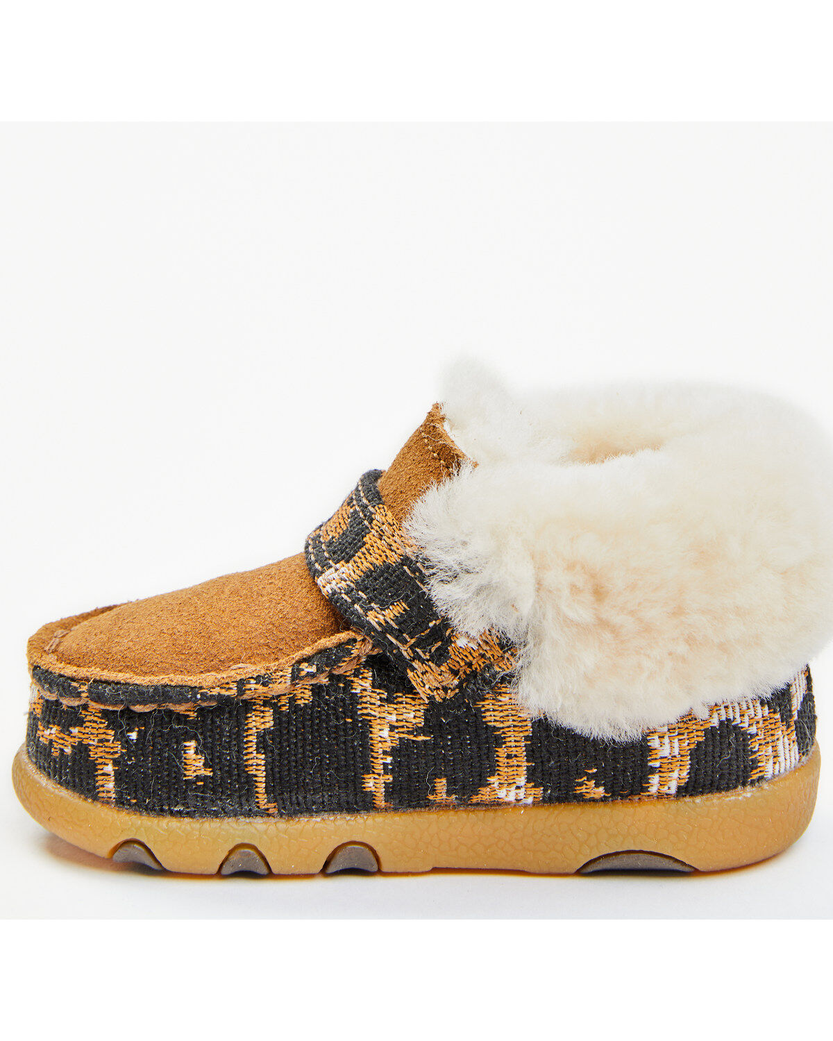 Twisted X Infant Girls' Cheetah Print Shoes - Moc Toe