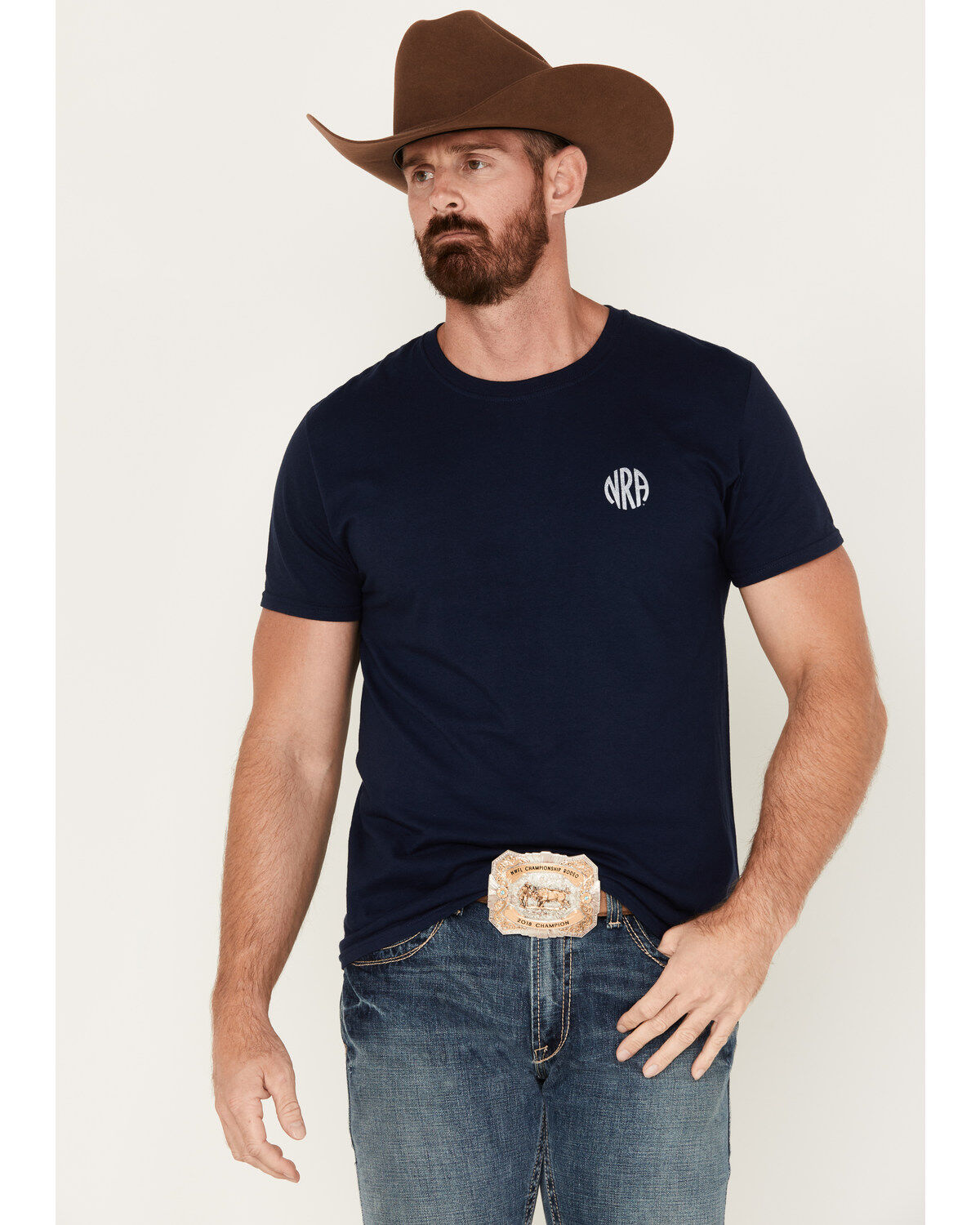 NRA Men's Defending Liberty Short Sleeve Graphic T-Shirt