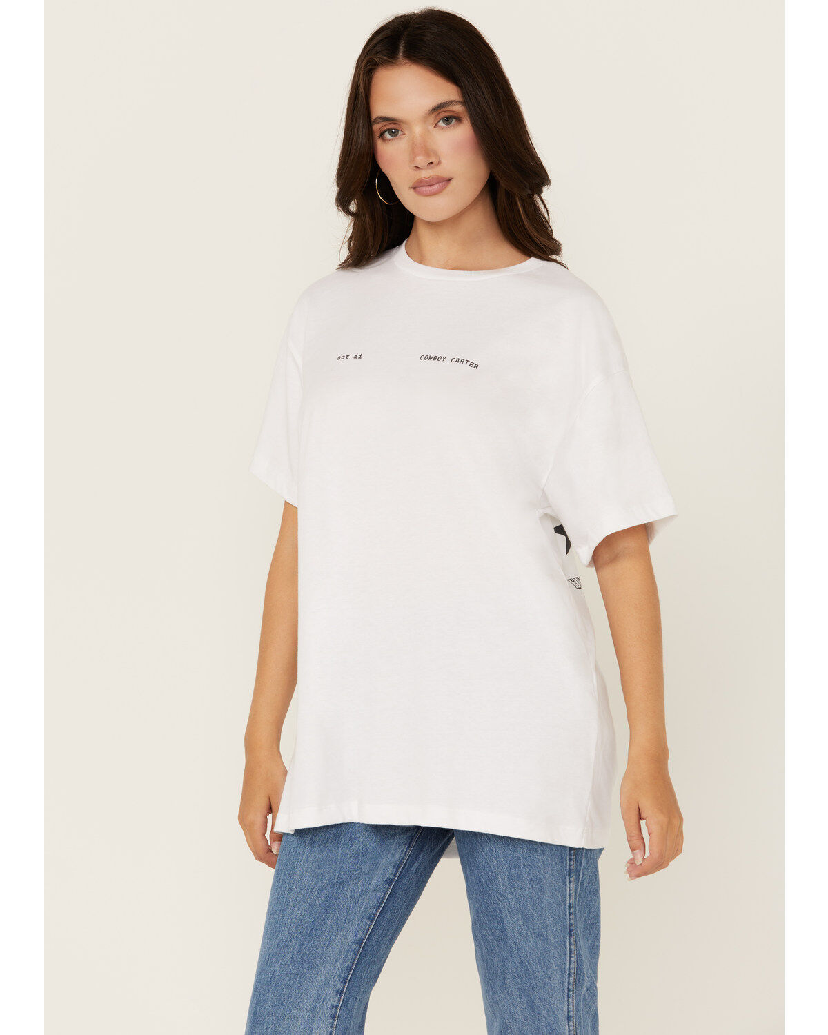 Beyoncé Women's Cowboy Carter Act II Short Sleeve Graphic Tee