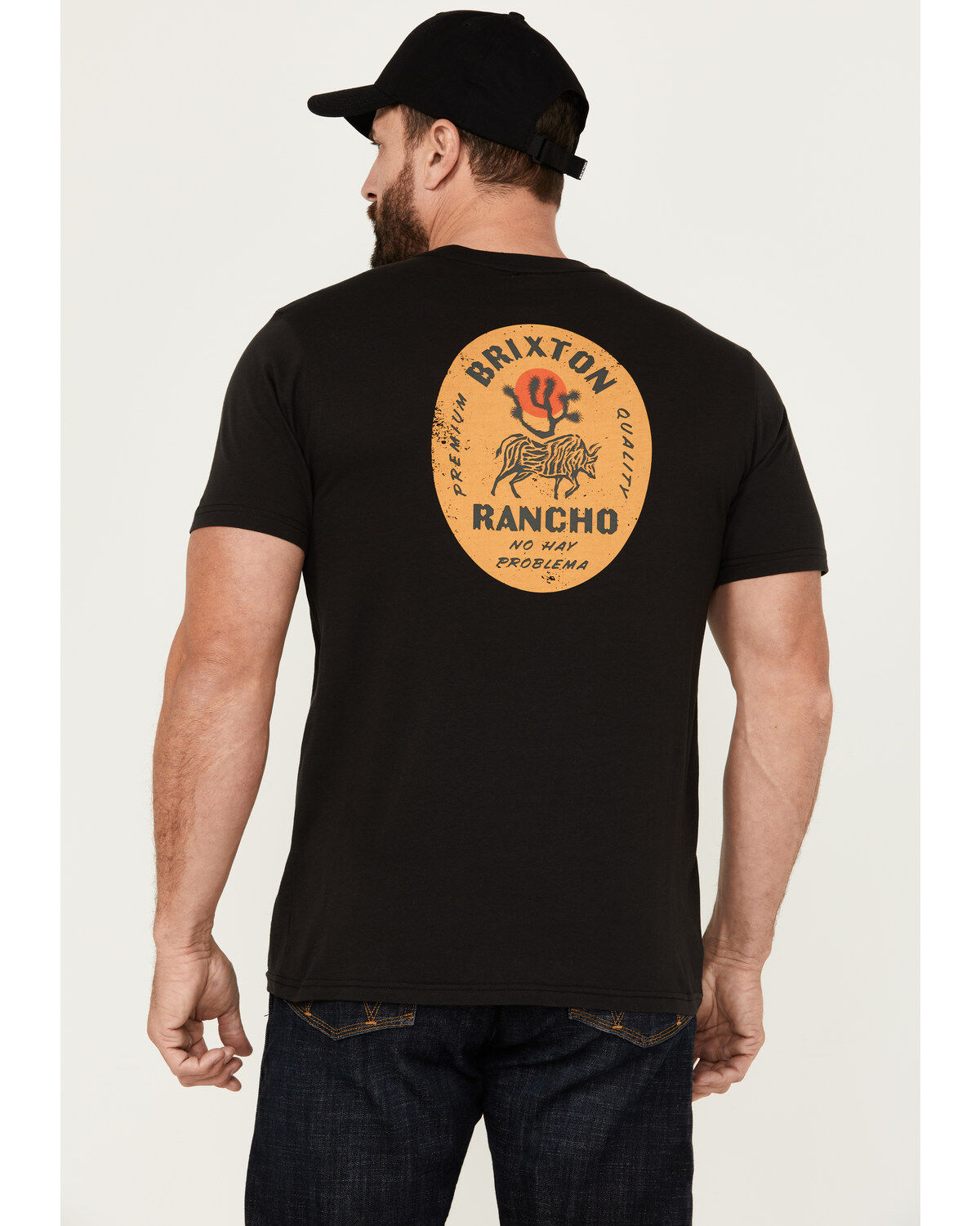 Brixton Men's Rancho Short Sleeve Graphic T-Shirt