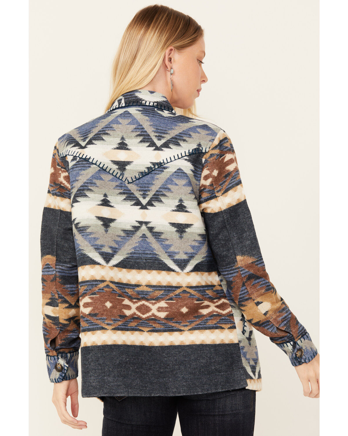 Idyllwind Women's Luttrell Southwestern Print Shacket