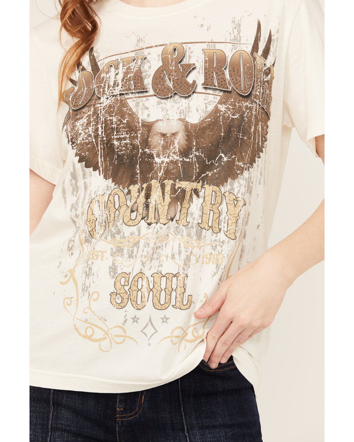 Idyllwind Women's Rock & Roll Country Soul Short Sleeve Graphic Tee