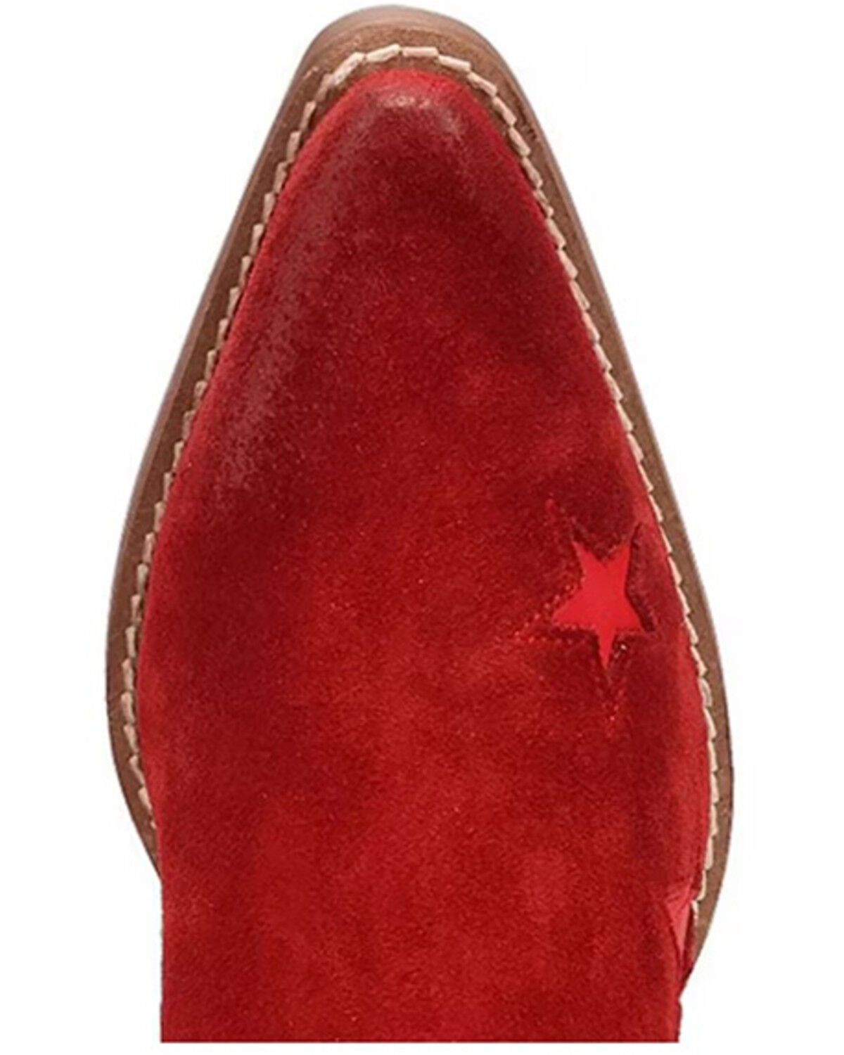 Dingo Women's Little Star Suede Western Booties - Snip Toe