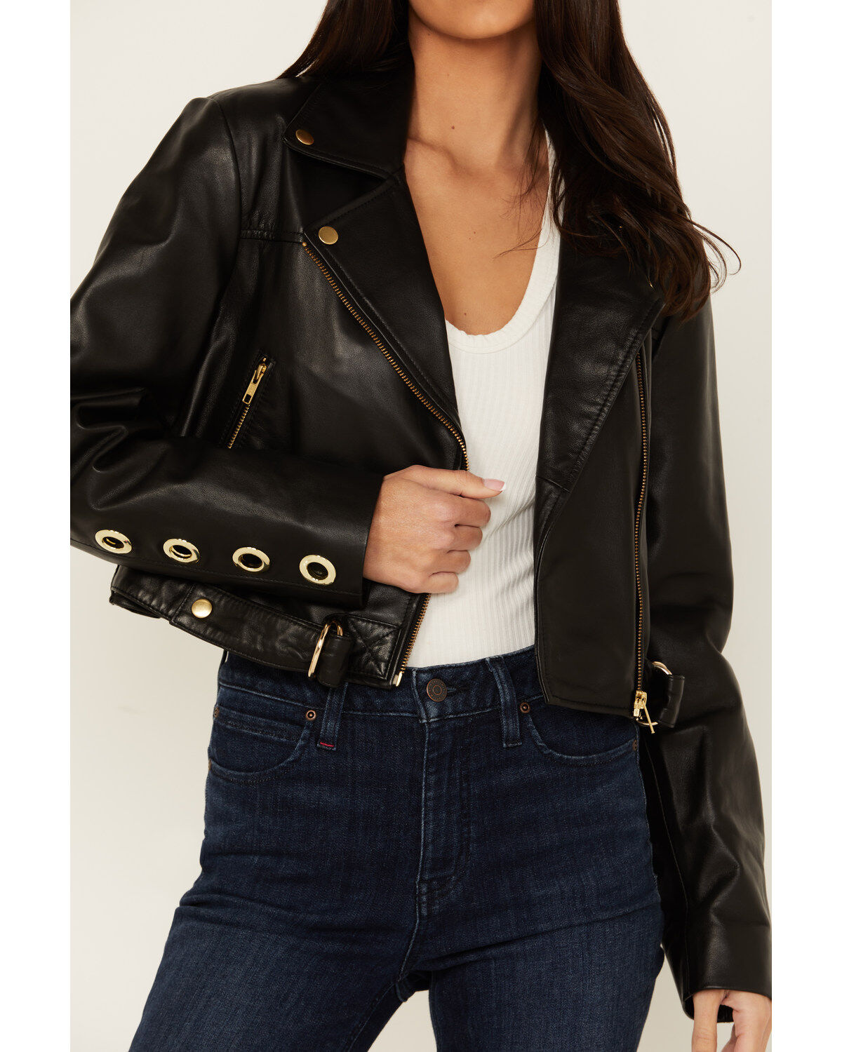 Cleobella Women's Baxter Leather Jacket