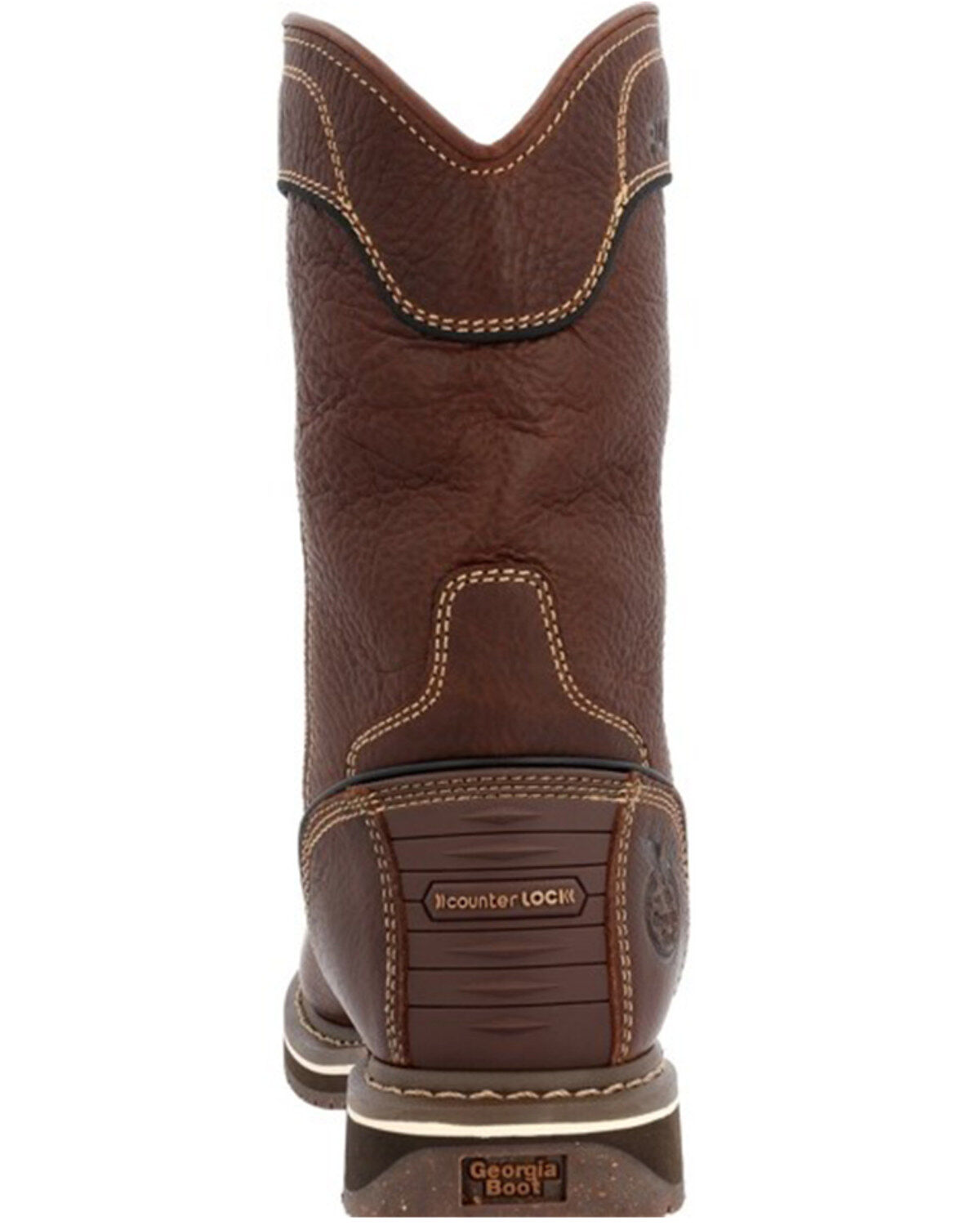 Georgia Boot Women's Amp Lt Edge Waterproof Pull On Work Boots - Soft Toe