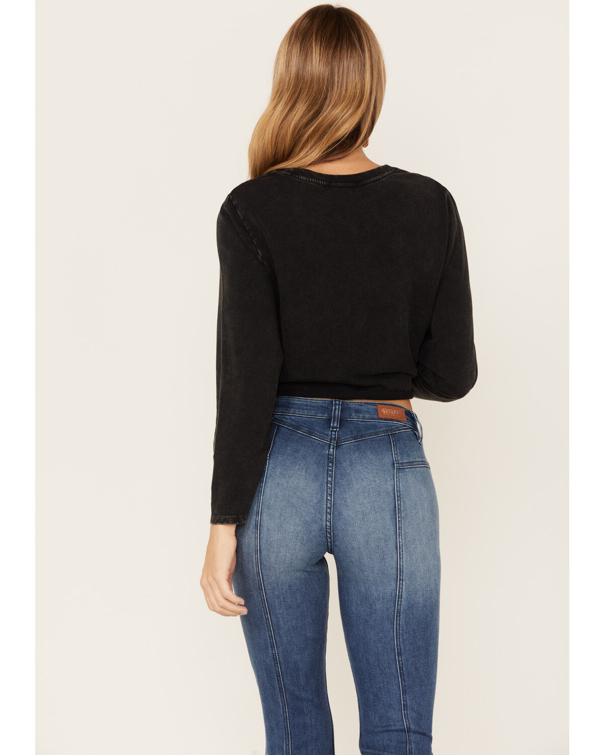 Rock & Roll Denim Women's Rock & Roll World Tour Graphic Long Sleeve T-Shirt