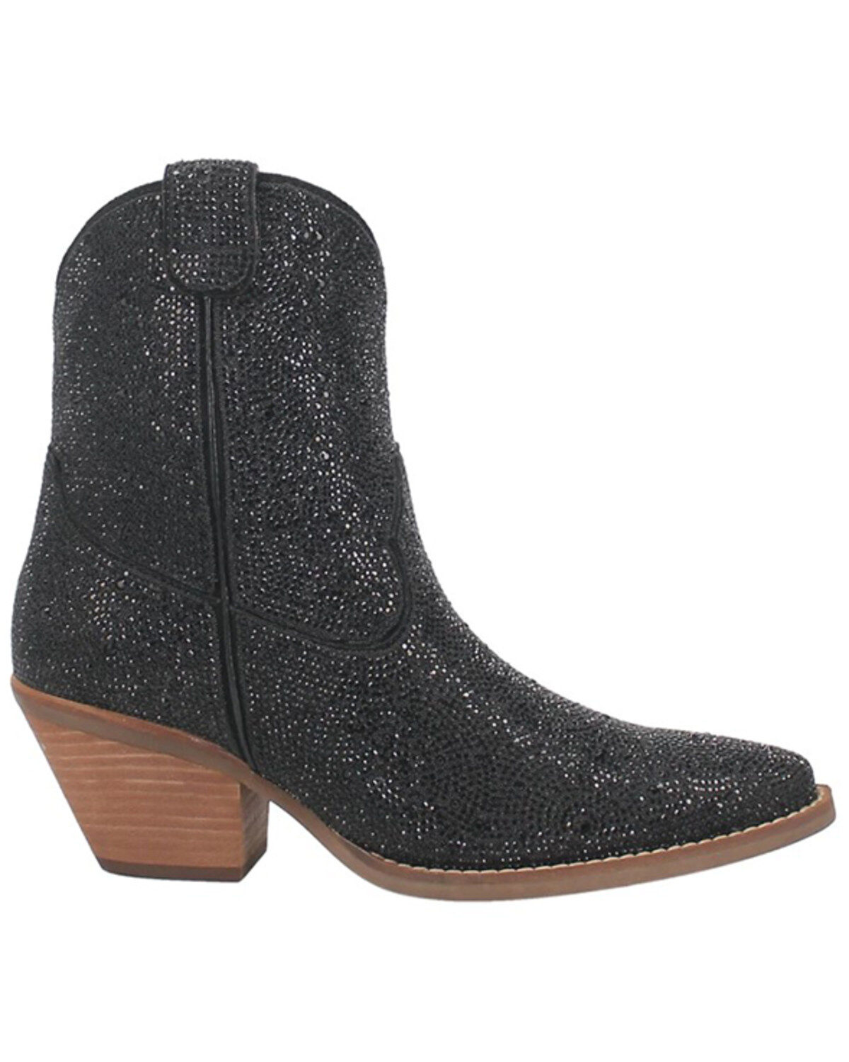 Dingo Women's Rhinestone Western Fashion Booties - Round Toe