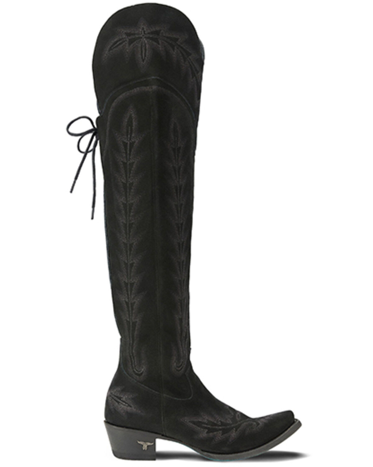 Lane Women's Lexington Over The Knee Suede Western Boots - Snip Toe