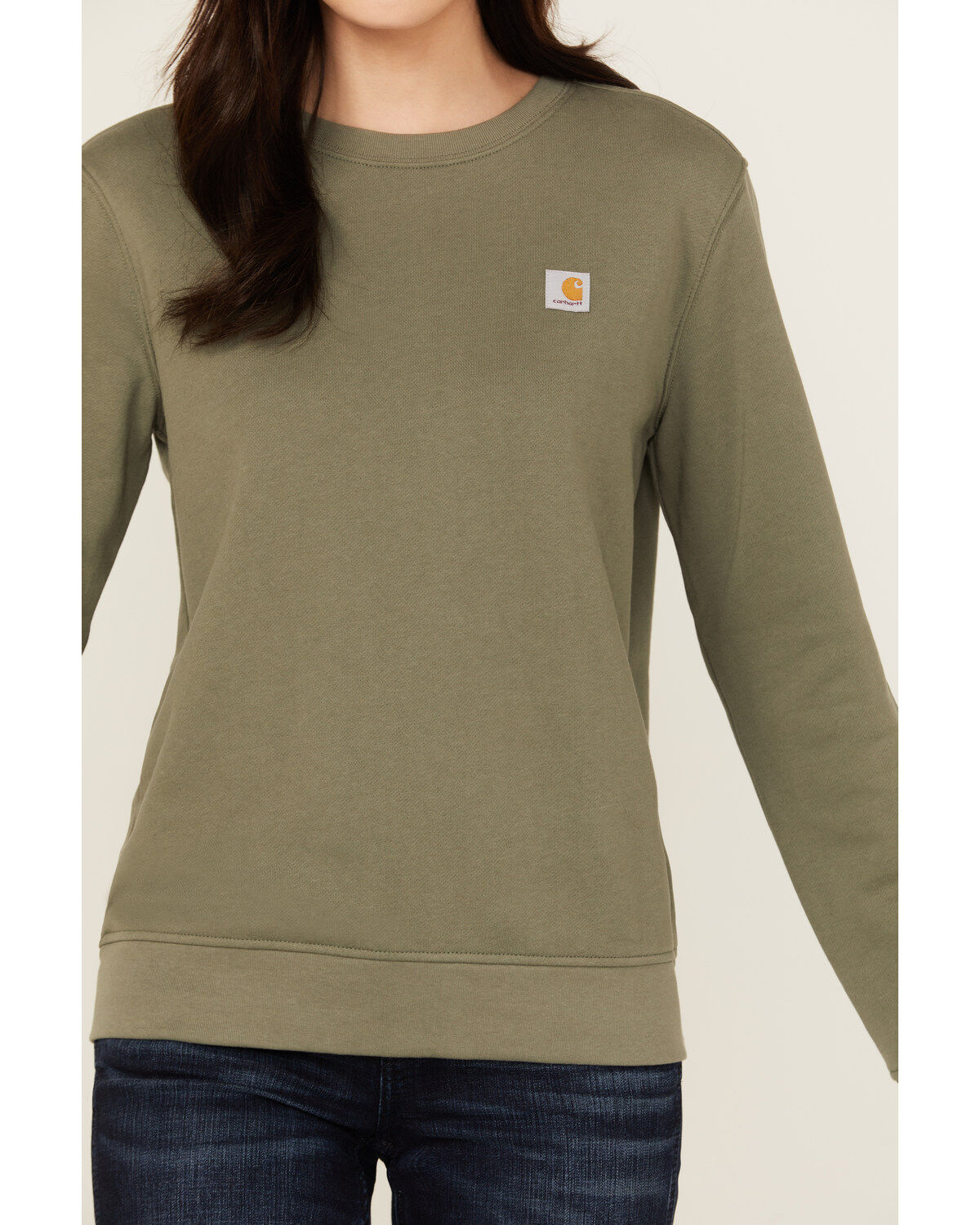 Carhartt Women's Relaxed Fit Midweight Crewneck Sweatshirt