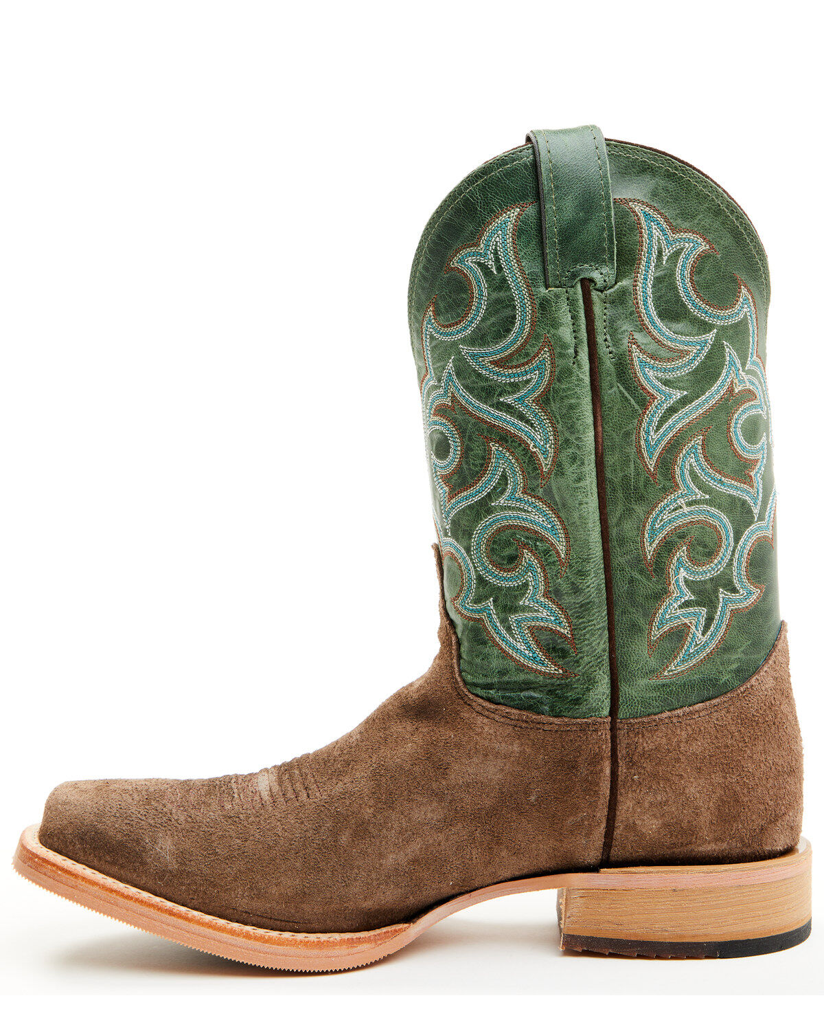 Justin Men's Fergus Roughout Western Boots - Square Toe