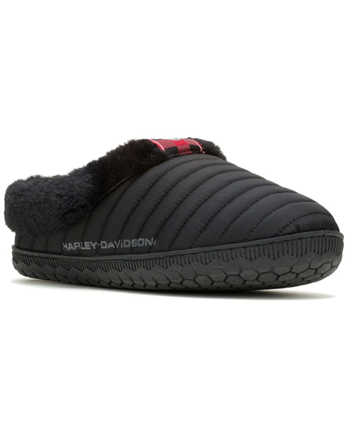 Harley Davidson Men's Cosgrove Faux Fur Lined Slippers