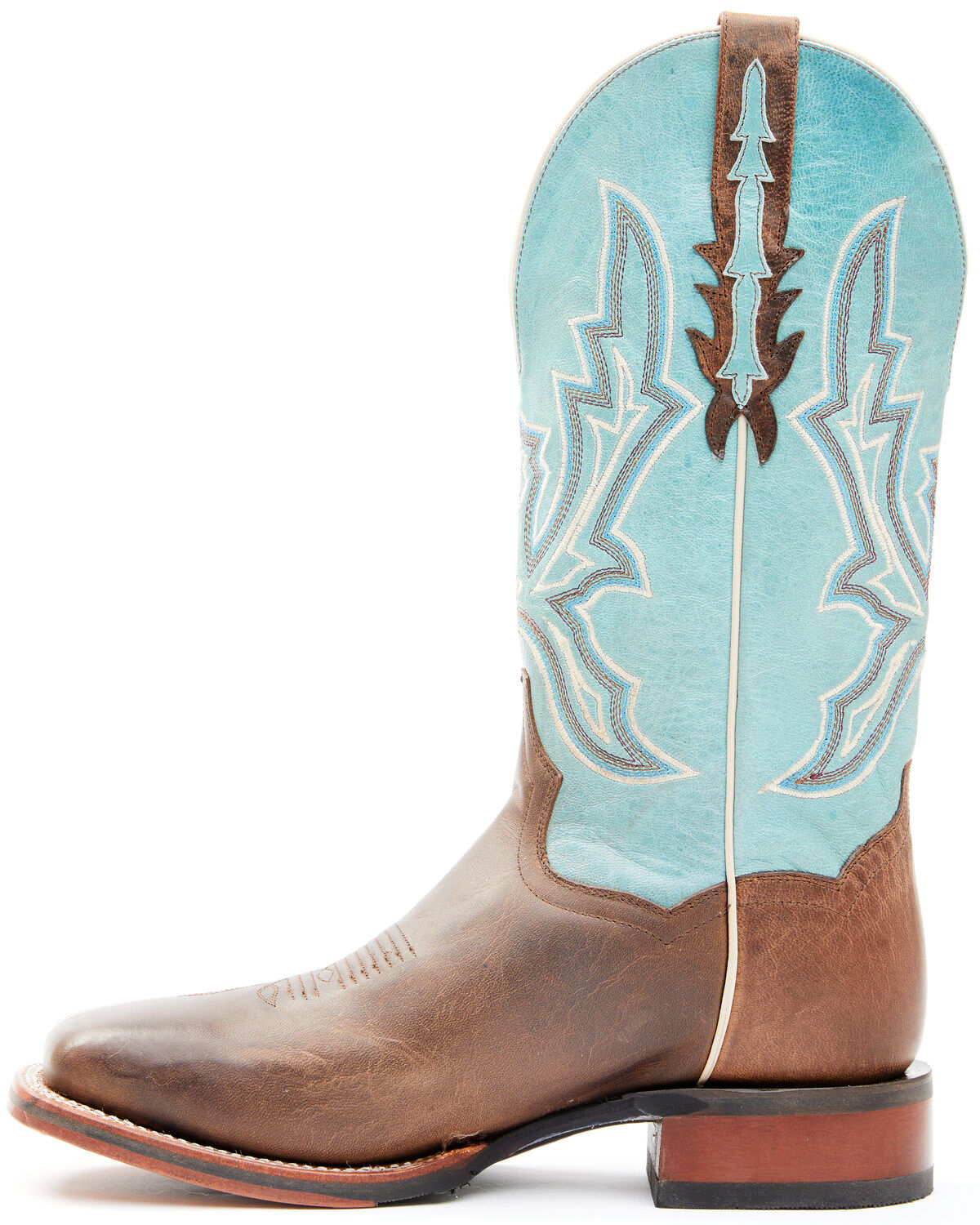 Dan Post Men's Embroidered Western Performance Boots - Broad Square Toe