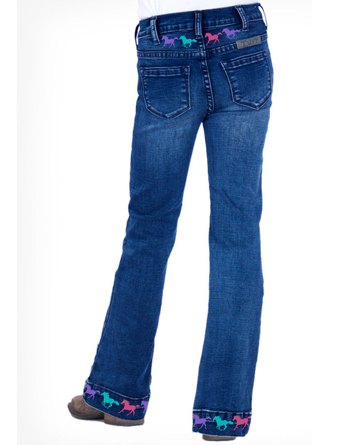 Cowgirl Tuff Girls' Ride Fast Trouser
