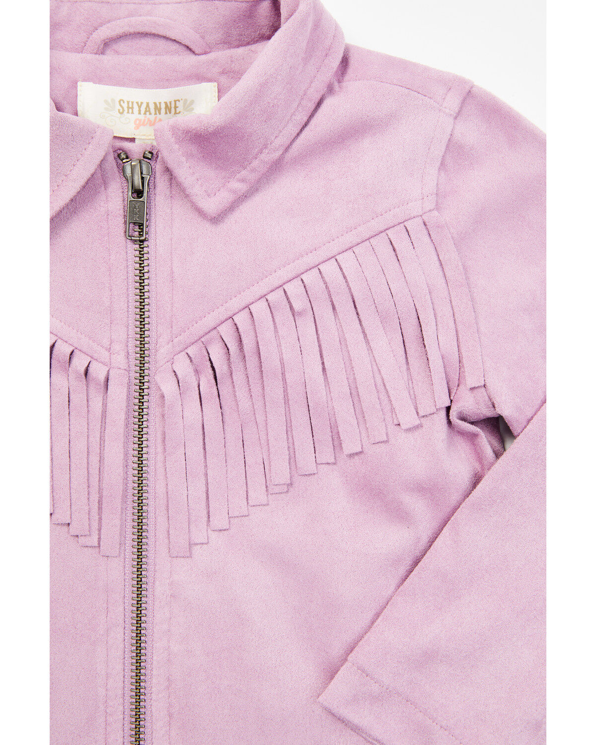 Shyanne Toddler Girls' Faux Suede Fringe Jacket