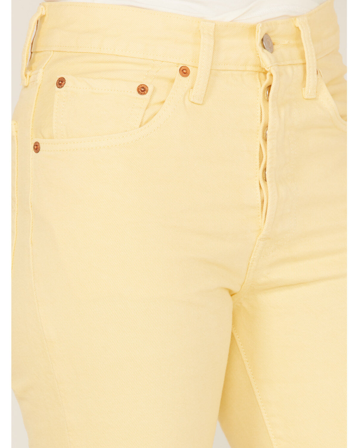 Levi's Women's 501 High Rise Straight Cropped Jeans