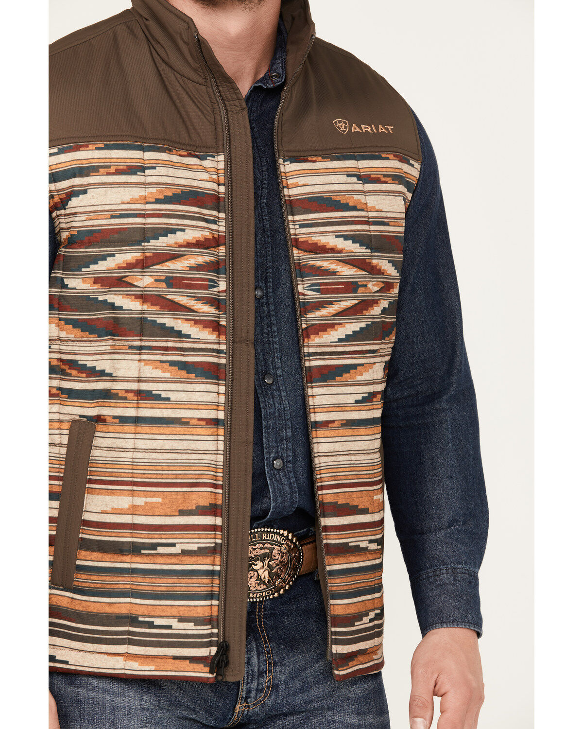 Ariat Men's Chimayo Crius Southwestern Print Vest