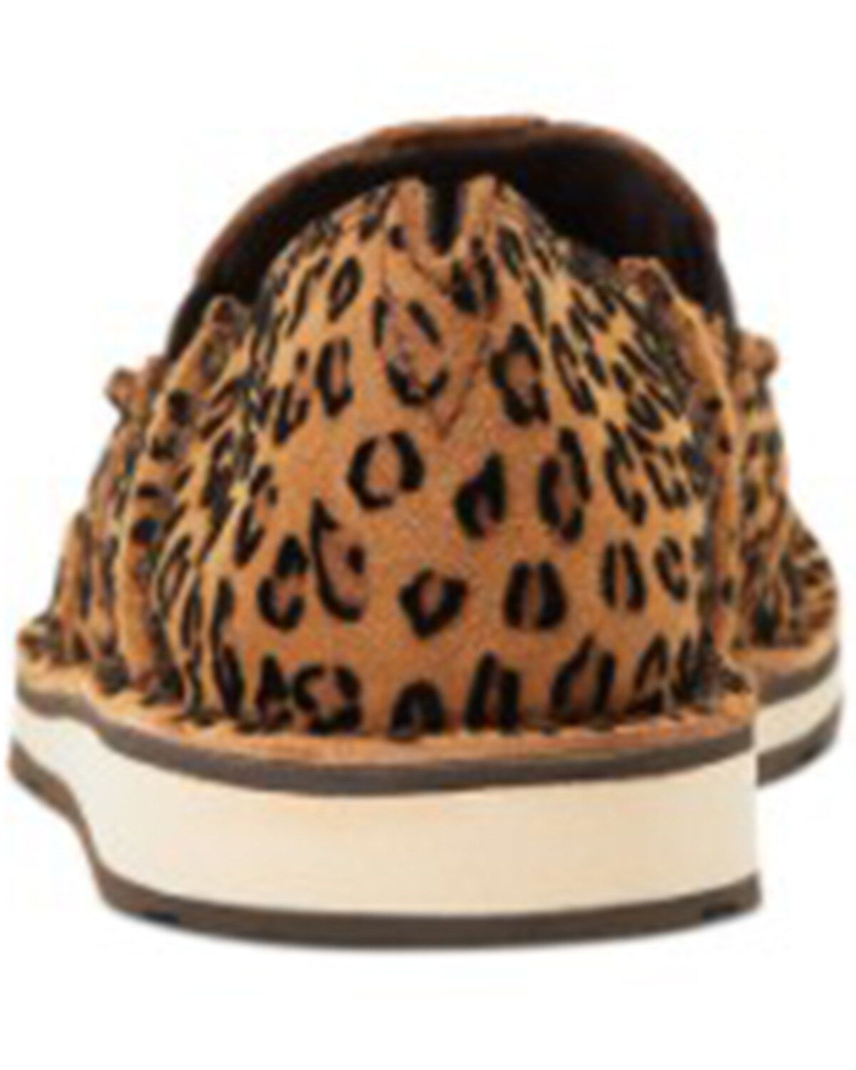 Ariat Women's Likely Leopard Full Vamp Casual Slip-On Cruiser - Moc Toe