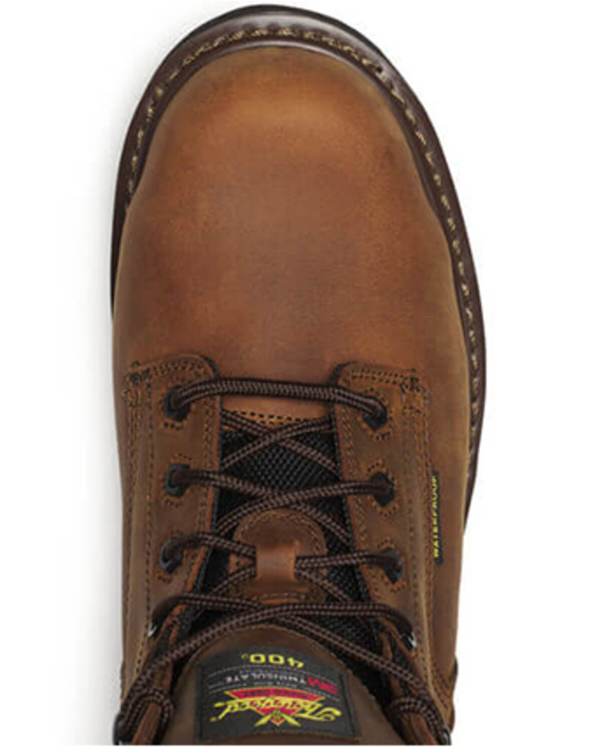 Thorogood Men's Jobsite Series 8" Crazy Horse Waterproof Insulated Work Boots - Composite Toe