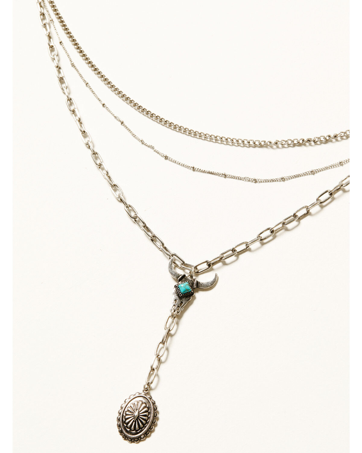 Shyanne Women's Concho Layered Necklace