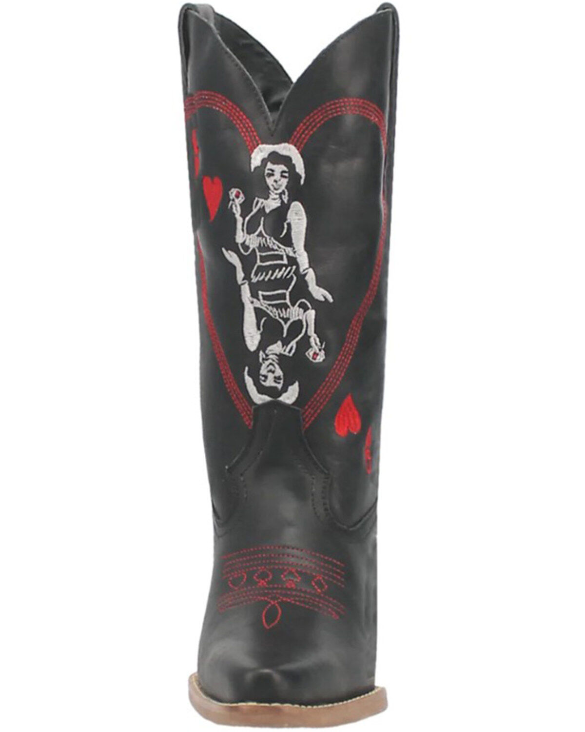 Dingo Women's Queen A Hearts Western Boots - Snip Toe