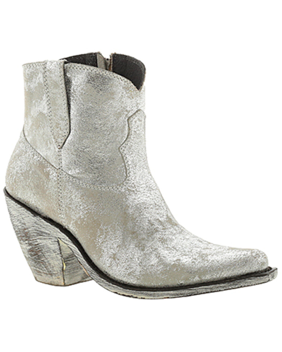 Liberty Black Women's Brandy Metallic Western Boots - Snip Toe