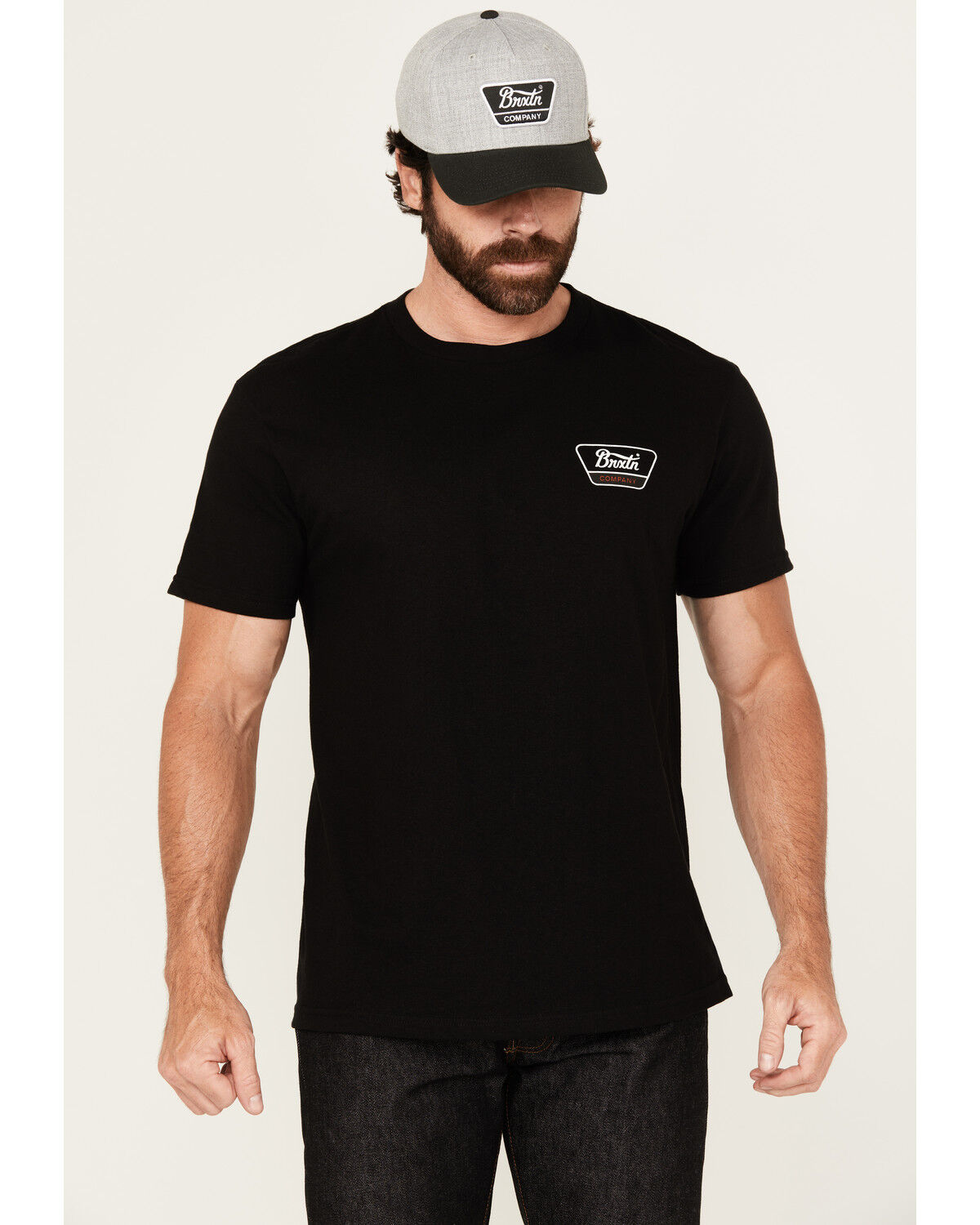 Brixton Men's Linwood Logo Short Sleeve Graphic T-Shirt