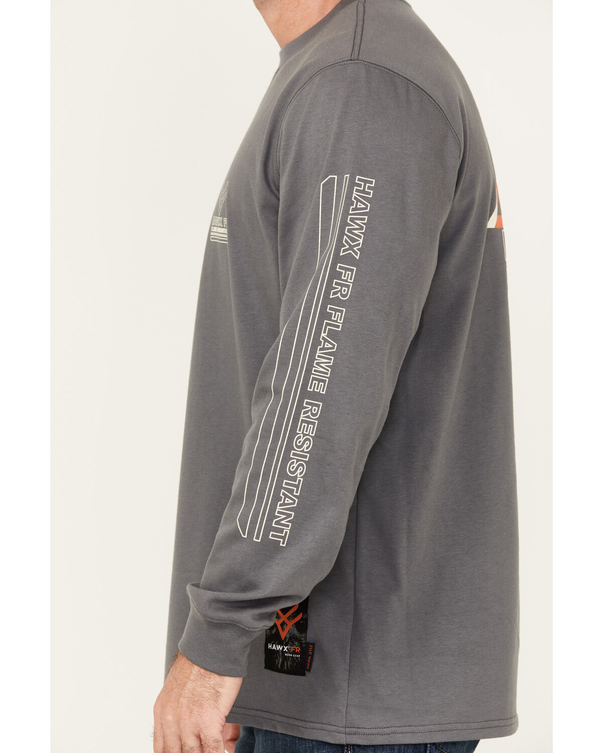 Hawx Men's FR Hawx Long Sleeve Graphic Work T-Shirt