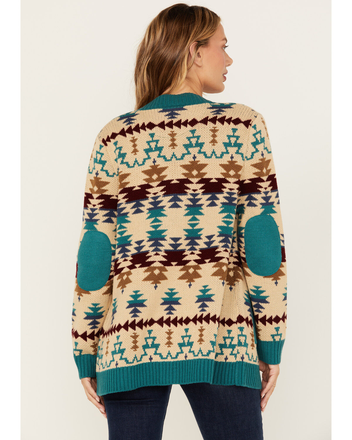 Outback Trading Co Women's Southwestern Print Jayden Cardigan