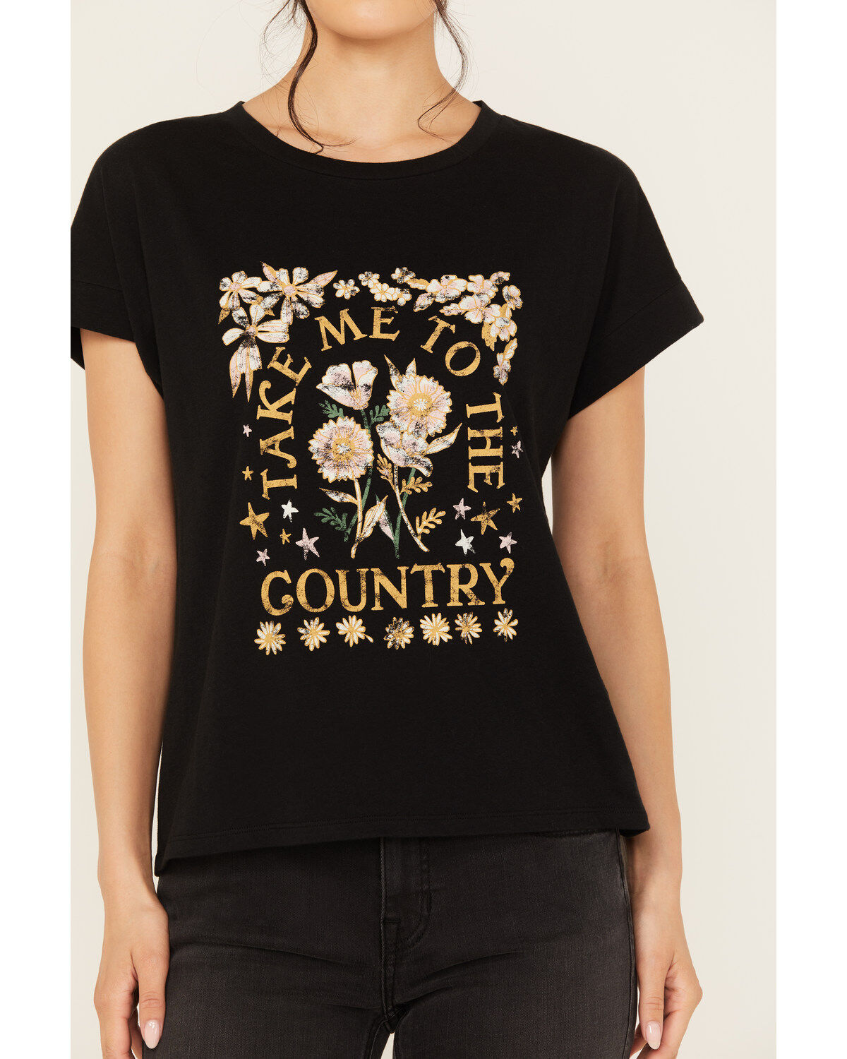 White Crow Women's Take Me To The Country Short Sleeve Graphic