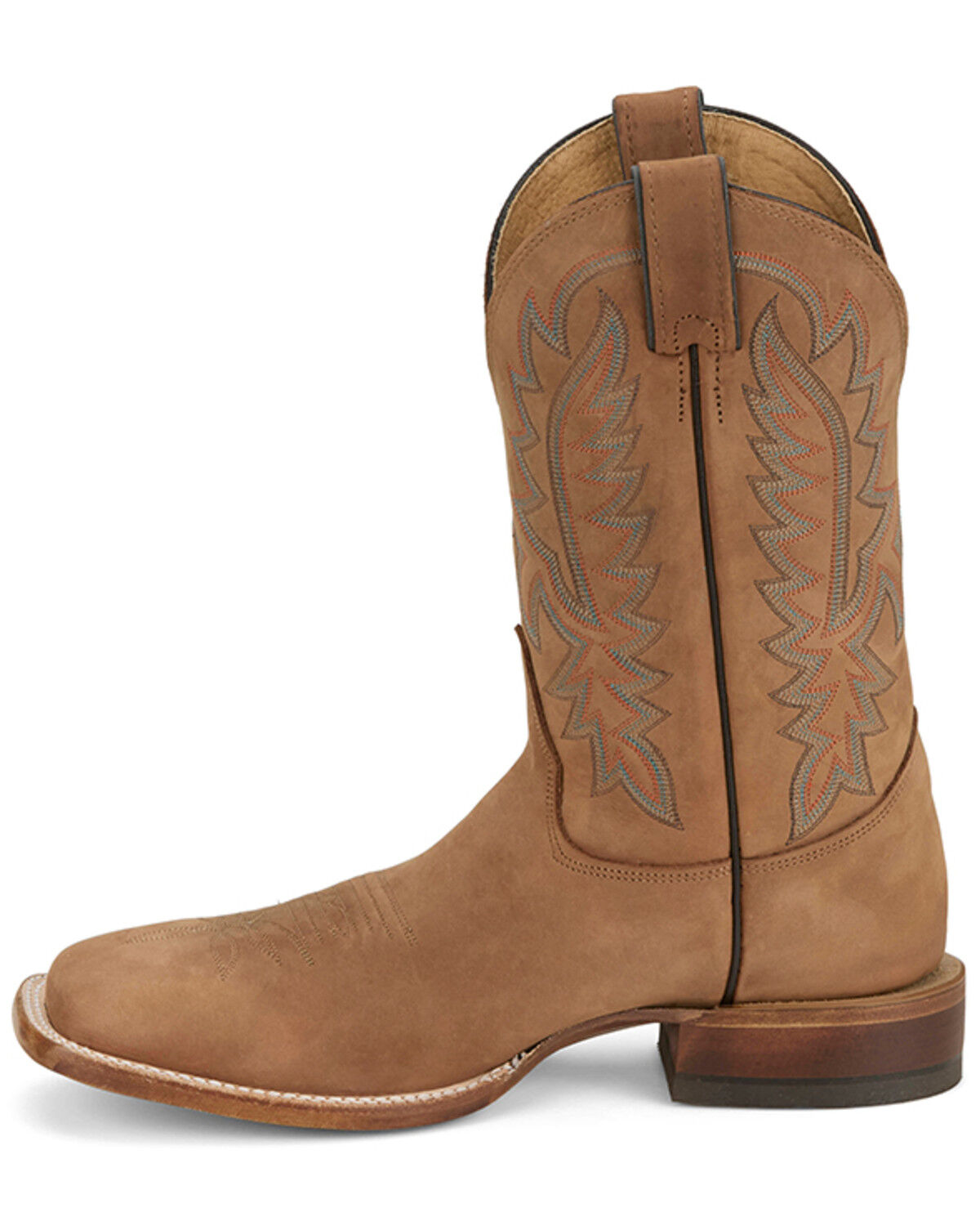 Justin Men's Rancho Western Boots - Broad Square Toe