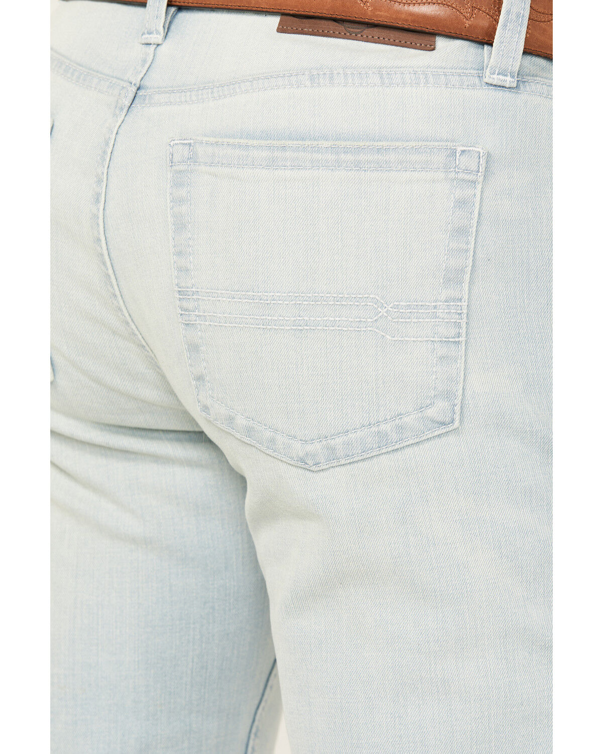 Cody James Men's Settler Light Wash Slim Straight Stretch Denim Jeans